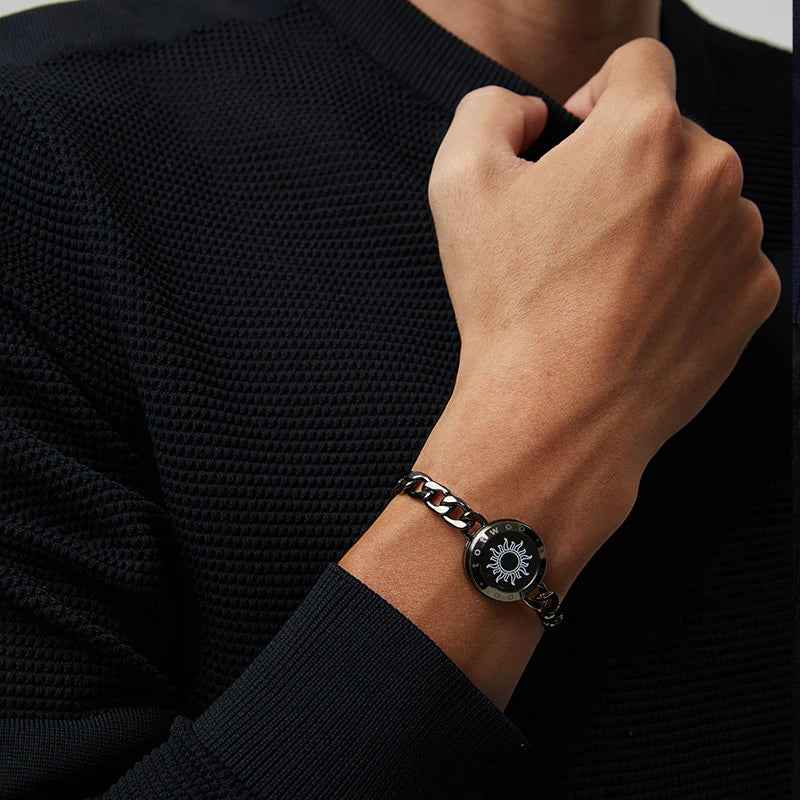 Sun&Moon Smart-Armbänder mit Figarokette