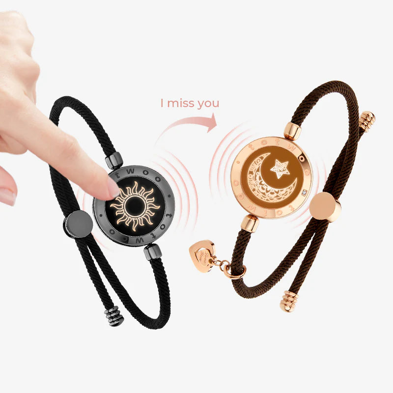 Sun&Moon Smart-Armbänder mit Mailänder Seil