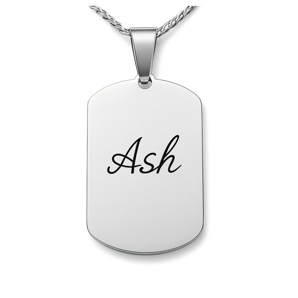 TAG - Collar con grabado de imagen
