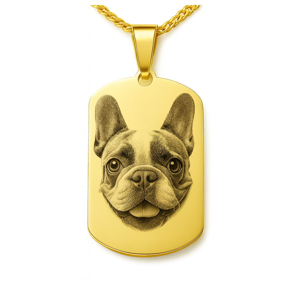 TAG - Collar con grabado de imagen