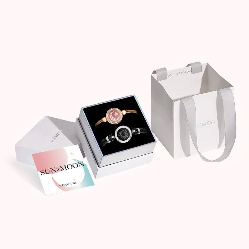 Sun&Moon Smart-Armbänder mit Schlangenkette & Flechtband