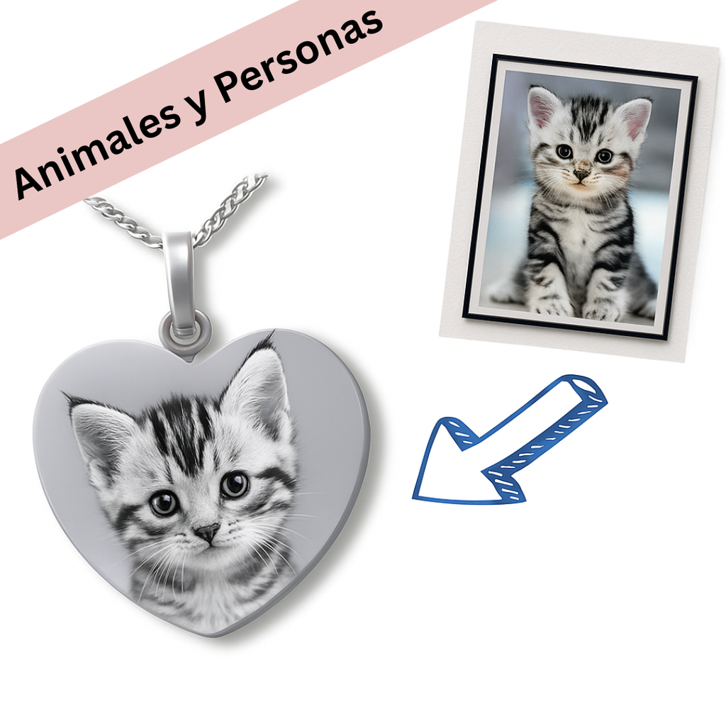 SIEMPRE - Necklace with image engraving