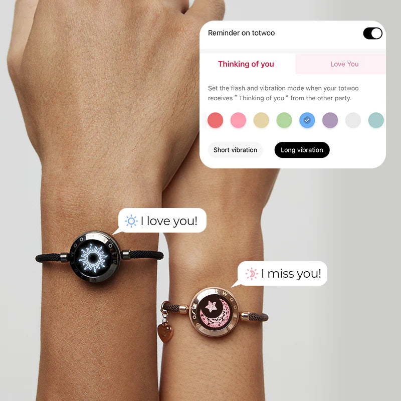 Sun&Moon Smart-Armbänder mit Mailänder Seil
